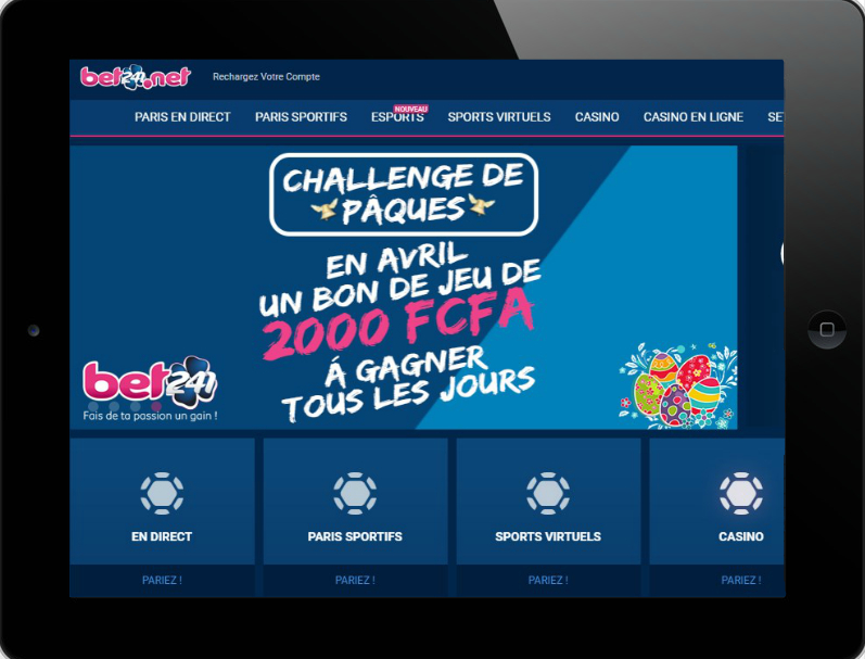 Bet241 Interface du site Web officiel